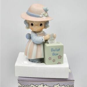 Precious Moments You Will Always Be My Choice Ballet Box Vintage 1989 W/Box Tags